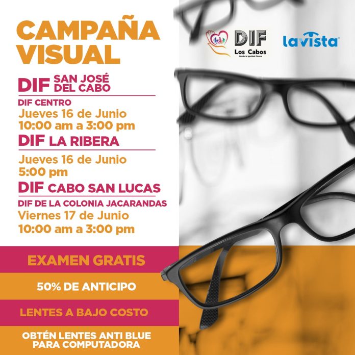 04 Para Que La Ciudadanía Pueda Adquirir Lentes A Bajo Costo, Continúa La Campaña Visual Del Sistema DIF Los Cabos Y La Vista Servicios ópticos