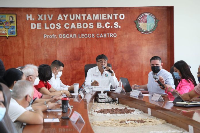 05 Encabeza Alcalde Oscar Leggs Castro Séptima Sesión Extraordinaria De La Junta De Gobierno Del Oomsapas Los Cabos3