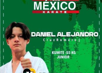 OCUPA DANIEL CRUZ SEGUNDO LUGAR EN RANKING MUNDIAL DE KARATE