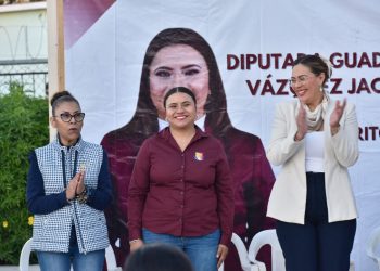 “La entrega del Aula de Capacitación y Costura es el resultado de que los compromisos se cumple”, Diputada Guadalupe Vázquez Jacinto