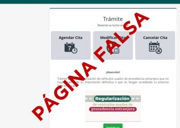 ALERTA REPUVE SOBRE PÁGINA FALSA DE REGULARIZACIÓN VEHICULAR
