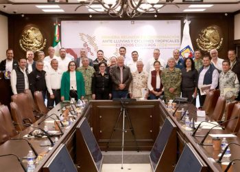 PRESENTAN EN BCS, NUEVO PROTOCOLO DE ACTUACIÓN POR AMENAZA DE HURACÁN EN TERRITORIO NACIONAL