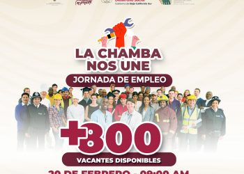 ANUNCIA SNE-BCS JORNADA DE EMPLEO EN LA PAZ
