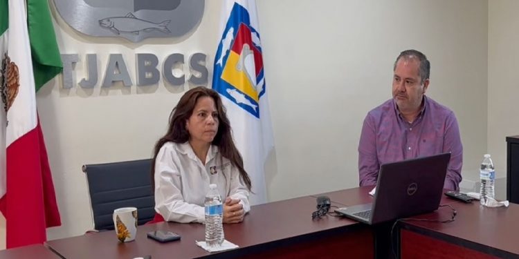 En el Tribunal de Justicia Administrativa de Baja California Sur (TJABCS) “nuestra filosofía institucional es consolidarnos como órgano jurisdiccional, administrador y garante de justicia, autónomo e imparcial”, afirmó la Magistrada Presidenta, Claudia Méndez Vargas al rendir el Informe Anual del ejercicio 2023 ante el Pleno.