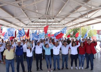 RECORRE ARMANDO MARTÍNEZ DISTRITO 01 DE BCS, COMO CANDIDATO A DIPUTADO FEDERAL