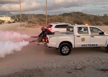 INICIA TERCERA JORNADA DE FUMIGACIÓN CONTRA DENGUE EN LOS CABOS