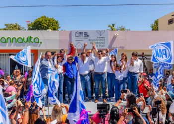 Oficializa Rigo Mares su candidatura a la presidencia municipal de La Paz, por la alianza “Juntos por BCS”