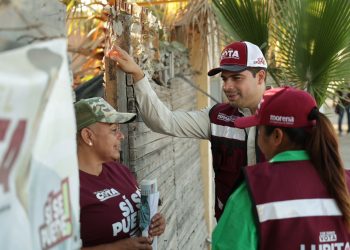 En INVI Chametla abren las puertas de los hogares a Manuel Cota