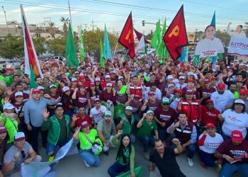 Gran ambiente y alegría en megacrucero en apoyo a Christian Agúndez y los candidatos de la 4T en Los Cabos