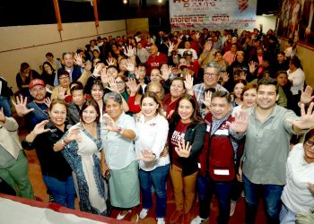 Como un solo equipo vamos a consolidar la cuarta transformación en BCS: Homero Davis