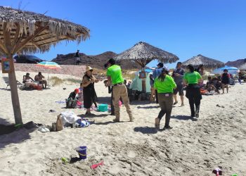 REFUERZAN AUTORIDADES LLAMADO PARA ATENDER RECOMENDACIONES EN PLAYAS