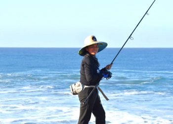 PROMUEVE FONMAR, APRENDIZAJE DE PESCA DE ORILLA A SECTOR FEMENIL