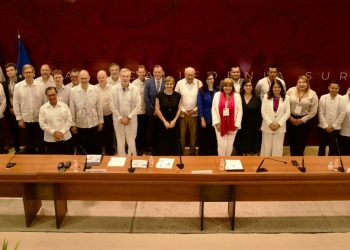 RECIBE GOBERNADOR DE BCS A EMBAJADORES DE LA UNIÓN EUROPEA