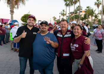 Se abren paso la 4T y Manuel Cota en Loreto