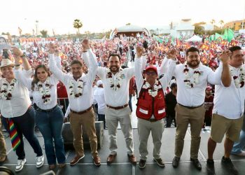 Demuestra Christian Agúndez amplia convocatoria ciudadana y acuerpamiento de partidos políticos.