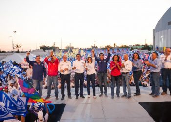 Cierran campaña en La Paz coaliciones Fuerza y Corazón por México y Juntos por BCS