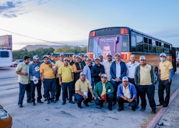En alianza con los transportistas vamos a mejorar el servicio de transporte público de La Paz: Rigo Mares