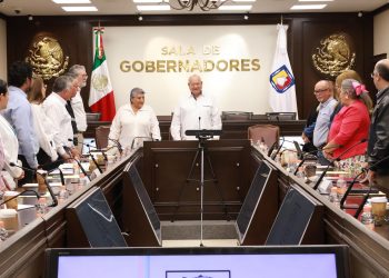 ENCABEZA GOBERNADOR DE BCS, QUINTA REUNIÓN DEL COMITÉ TÉCNICO DEL FIDEICOMISO POR DESASTRES NATURALES