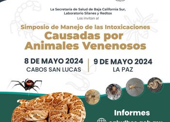 DESARROLLARÁN SIMPOSIO SOBRE MANEJO DE INTOXICACIONES CAUSADAS POR ANIMALES VENENOSOS   