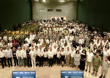 INAUGURA GOBERNADOR DE BCS, REUNIÓN NACIONAL DE PROTECCIÓN CIVIL 2024