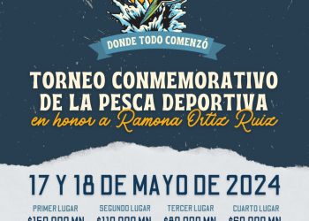 REALIZARÁN TORNEO “BUENAVISTA 1952”, ALUSIVO AL DÍA ESTATAL DE LA PESCA DEPORTIVA
