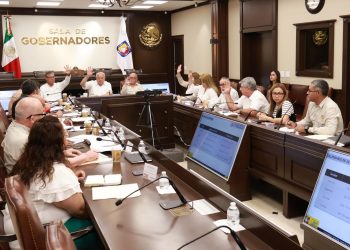 ENCABEZA GOBERNADOR DE BCS, SESIÓN ORDINARIA DEL CONSEJO DE ADMINISTRACIÓN DE LA JEC