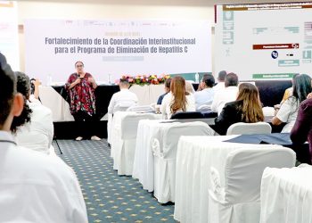 REALIZAN REUNIÓN PARA FORTALECER EN BCS EL PROGRAMA DE ELIMINACIÓN EN HEPATITIS C