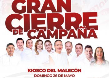 Definen principales partidos y candidatos actos de cierres de campaña en La Paz.