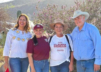 RESPALDA LUCÍA TRASVIÑA EL PROYECTO TRANSFORMADOR DE PAZ OCHOA.