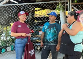CON SHEINBAUM Y UNA SERVIDORA HABRÁ MÁS VIVIENDA PARA LOS LORETANOS. PAZ OCHOA