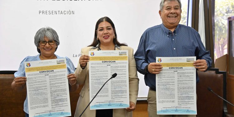 En rueda de prensa la Comisión de Transparencia y Anticorrupción de la XVI Legislatura del Congreso de BCS dio a conocer la convocatoria pública para la elección de un comisionado o comisionada del ITAIBCS.