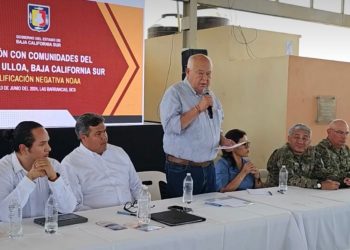 SE REÚNE GOBERNADOR VMCC CON COMUNIDADES DEL GOLFO DE ULLOA; CREAN FRENTE COMÚN EN CUIDADO DE ESPECIES MARINAS