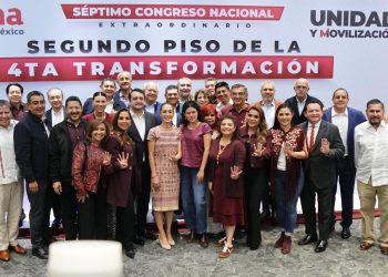 ASISTE VMCC AL CONGRESO NACIONAL DE MORENA PARA LA RENOVACIÓN DE SU DIRIGENCIA