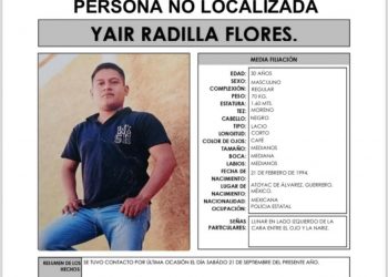 REALIZA SSPE ACCIONES DE BÚSQUEDA PARA LA LOCALIZACIÓN DE DOS ELEMENTOS DE LA POLICÍA ESTATAL