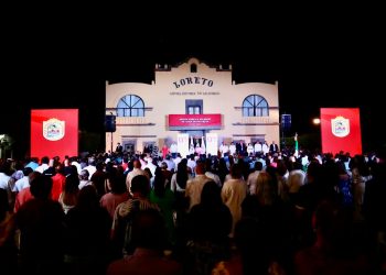 ASISTE VMCC A LA TOMA DE PROTESTA DE LA NUEVA PRESIDENTA MUNICIPAL DE LORETO, PAZ DEL ALMA OCHOA