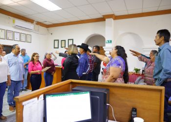TOMA PROTESTA PAZ OCHOA A SUBDELEGADOS Y REPRESENTANTES EN COMUNIDADES RURALES
