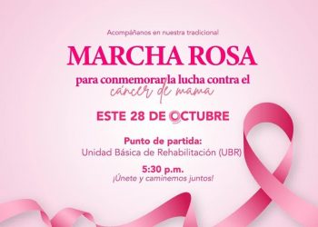 LLAMA ALCALDESA A LORETANAS Y LORETANOS A PARTICIPAR ESTA TARDE EN LA “MARCHA ROSA”