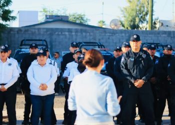 VISITA PAZ OCHOA LA DIRECCIÓN DE SEGURIDAD PÚBLICA Y TRANSITO MUNICIPAL