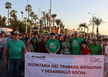 Participan más de 1800 personas a la Marcha por la Discapacidad en BCS
