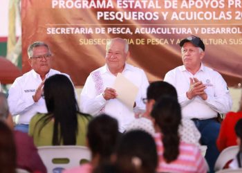 CON INVERSIÓN DE 4.5 MDP ENTREGA VMCC APOYOS PARA EL SECTOR PESQUERO Y ACUÍCOLA EN COMONDÚ   