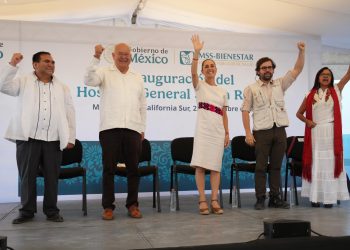INAUGURA CLAUDIA SHEINBAUM Y VÍCTOR CASTRO NUEVO HOSPITAL GENERAL DE SANTA ROSALÍA 
