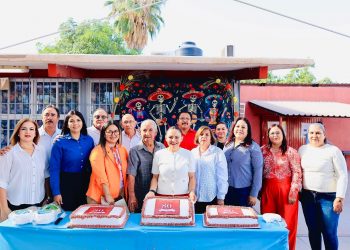 ENCABEZA ALCALDESA CONMEMORACIÓN DEL 80 ANIVERSARIO DE LA PRIMARIA JUAN FELIPE LAGOS