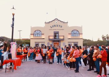FORMANDO EL MOÑO NARANJA, LORETO CONMEMORA EL DÍA INTERNACIONAL DE LA ERRADICACIÓN DE LA VIOLENCIA CONTRA LA MUJER