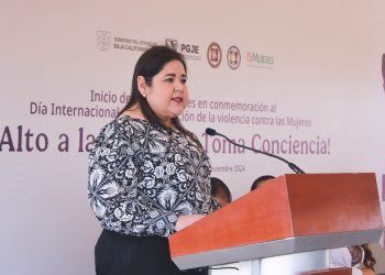 REAFIRMA GOBIERNO DE BCS COMPROMISO EN LA CONSTRUCCIÓN DE UN FUTURO LIBRE DE VIOLENCIA PARA LAS MUJERES