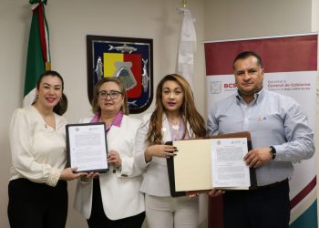 FIRMAN TRIBUNAL SUPERIOR DE JUSTICIA DEL ESTADO Y SIPINNA BCS CONVENIO DE COLABORACIÓN