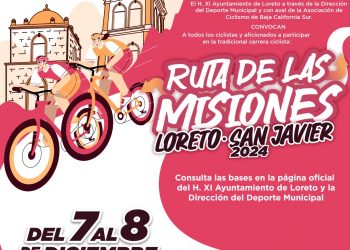 ÉSTA TARDE, LA CARRERA CONTRARRELOJ DE LA ¨RUTA DE LAS MISIONES LORETO-SAN JAVIER 2024¨
