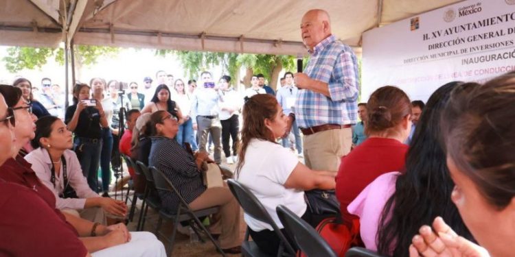 En un esfuerzo conjunto para atender las necesidades de las y los habitantes de este municipio, el Gobernador del Estado, Víctor Manuel Castro Cosío, acompañado del alcalde de Los Cabos, Christian Agúndez Gómez, hizo entrega oficial de la obra del cárcamo de rebombeo “La Sanluqueña”.