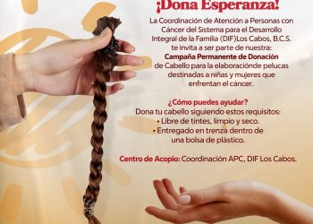 DIF Los Cabos lanza campaña para donar cabello a pacientes con cáncer