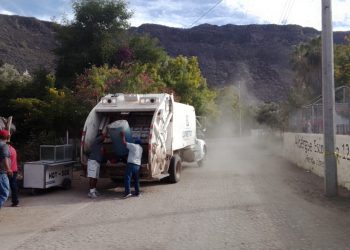 CUMPLIÓ SERVICIOS PÚBLICOS CON LIMPÍEZA DE SAN JAVIER, DURANTE LAS FIESTAS PATRONALES DE LA COMUNIDAD