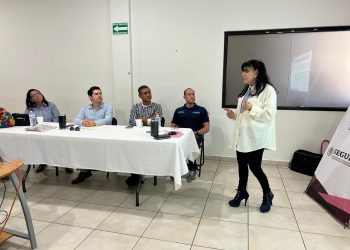 PARTICIPA SEGURIDAD PÚBLICA DE BCS EN ACCIONES PARA PREVENIR LA VIOLENCIA